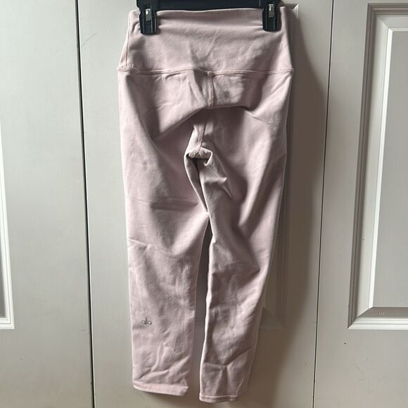 Alo Yoga High Waist Legging in Soft Pink Size XS - Picture 2 of 4